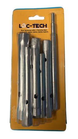 Loc-tech Box spanner 6pc + Tommy bar 1