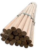 Better Option Heavy Duty Thick Pine Broom Handle  (28x1400mm) 1