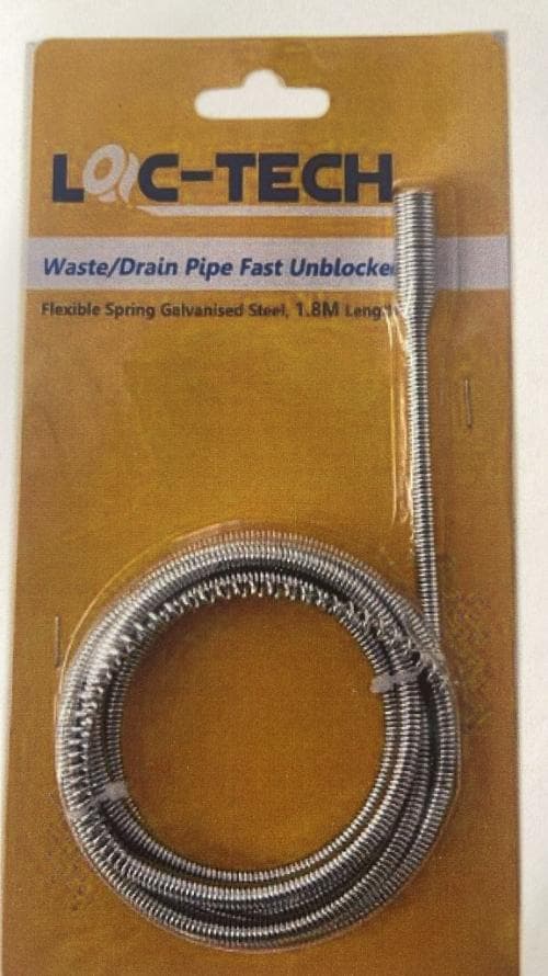 Loc-tech Waste/Drain Pipe Fast Unblocker