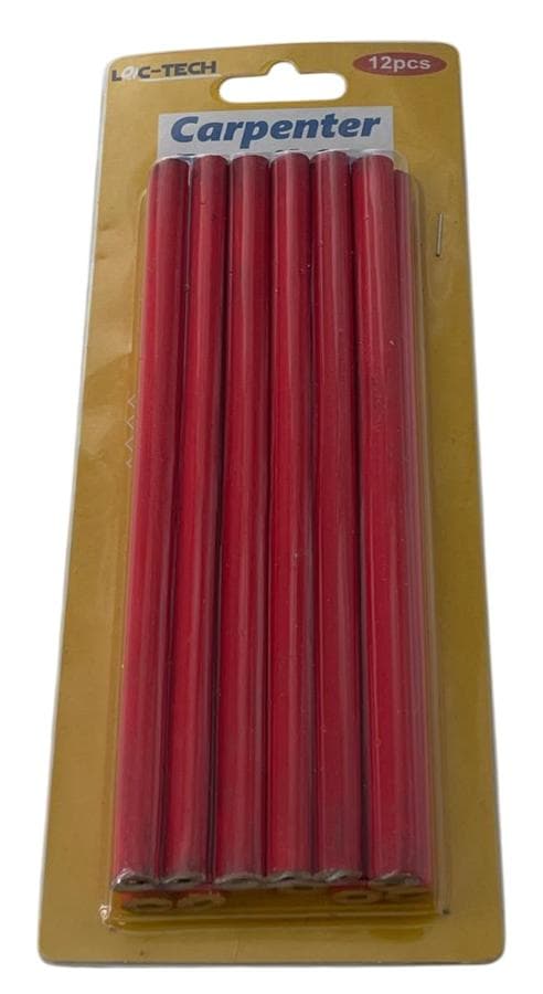 Loc-tech Carpenter Pencil Set 12pcs