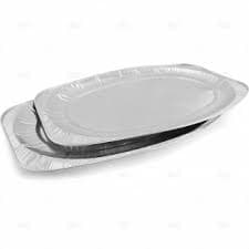 Better Options 2 pc Aluminum Foil Oval Platter 2
