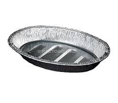 Better Options 1pc Oval Aluminum Foil Roaster