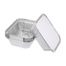 Better Options 6pc Aluminum Foil Container with Lid 2