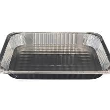 Better Options 3 pc Half Size Gastro Aluminum Foil Container Shallow