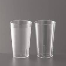 Better Options Clear Plastic Glasses  200ml
6pc 2