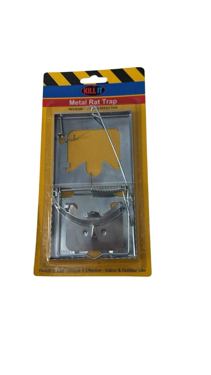 Kill it Large Metal Rat Trap