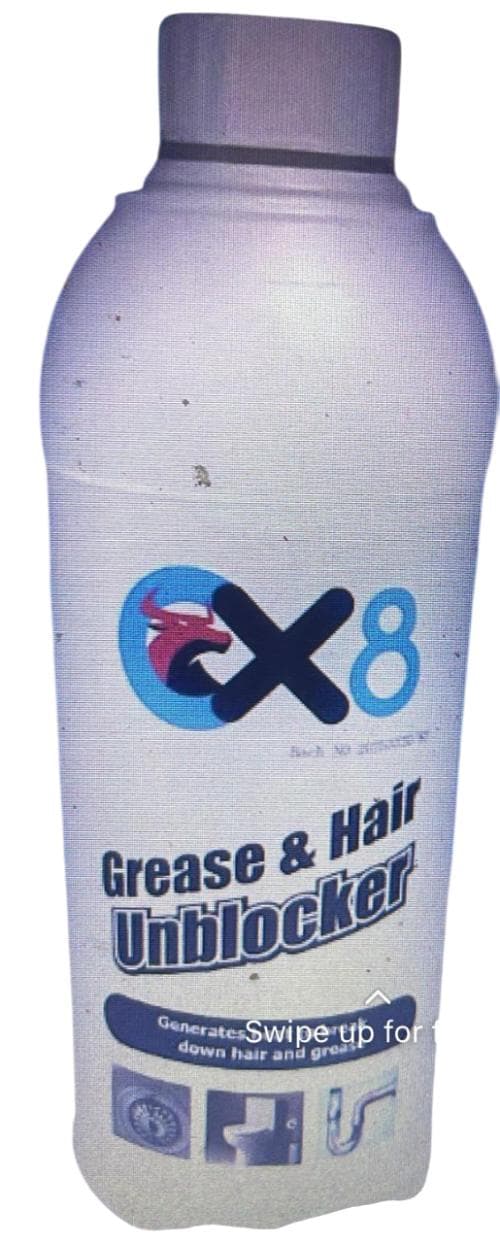 OX8 Grease & Hair Unblocker 1 Ltr
