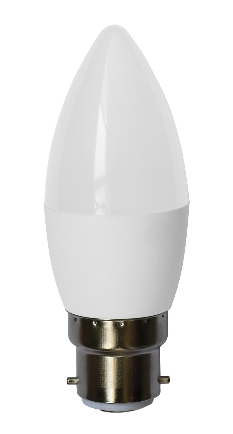 Illumitech LED Bulb C37  5W B22 3000K 400lm
