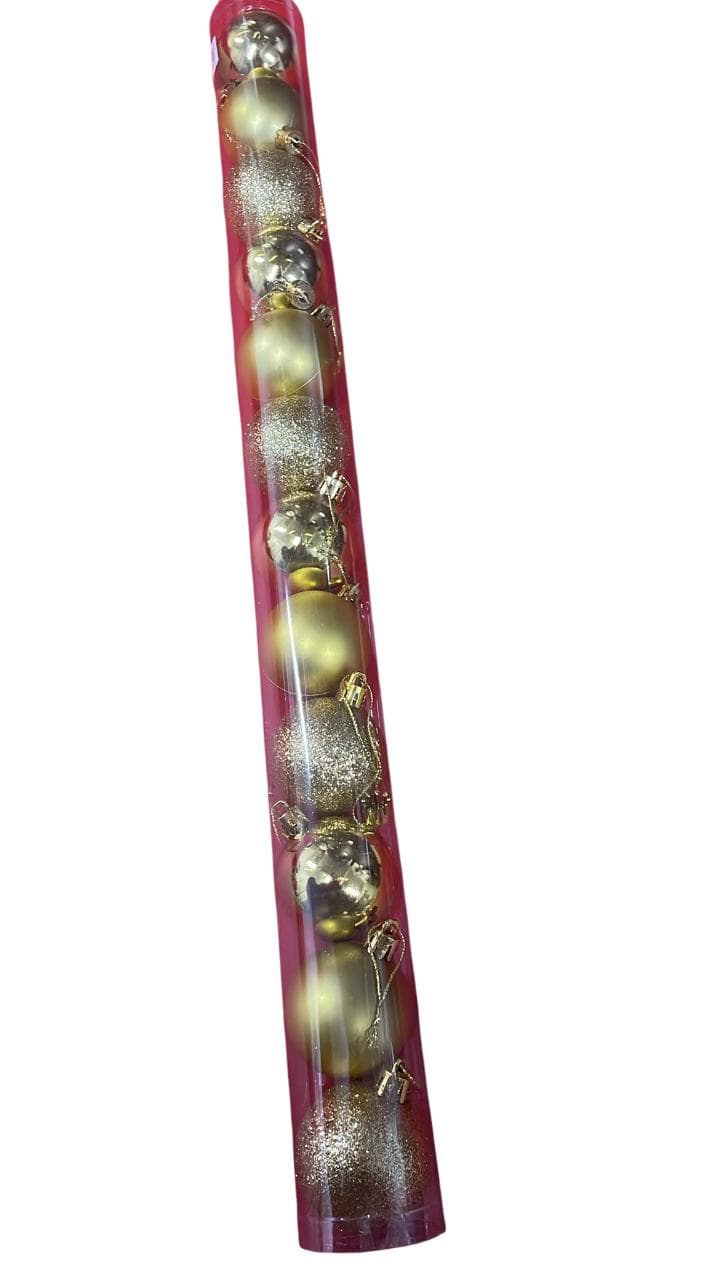 Christmas Baubles 3cm 12Pcs/Set-Gold