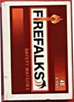Firefalks Safety Matches ( 40 match sticks) 2