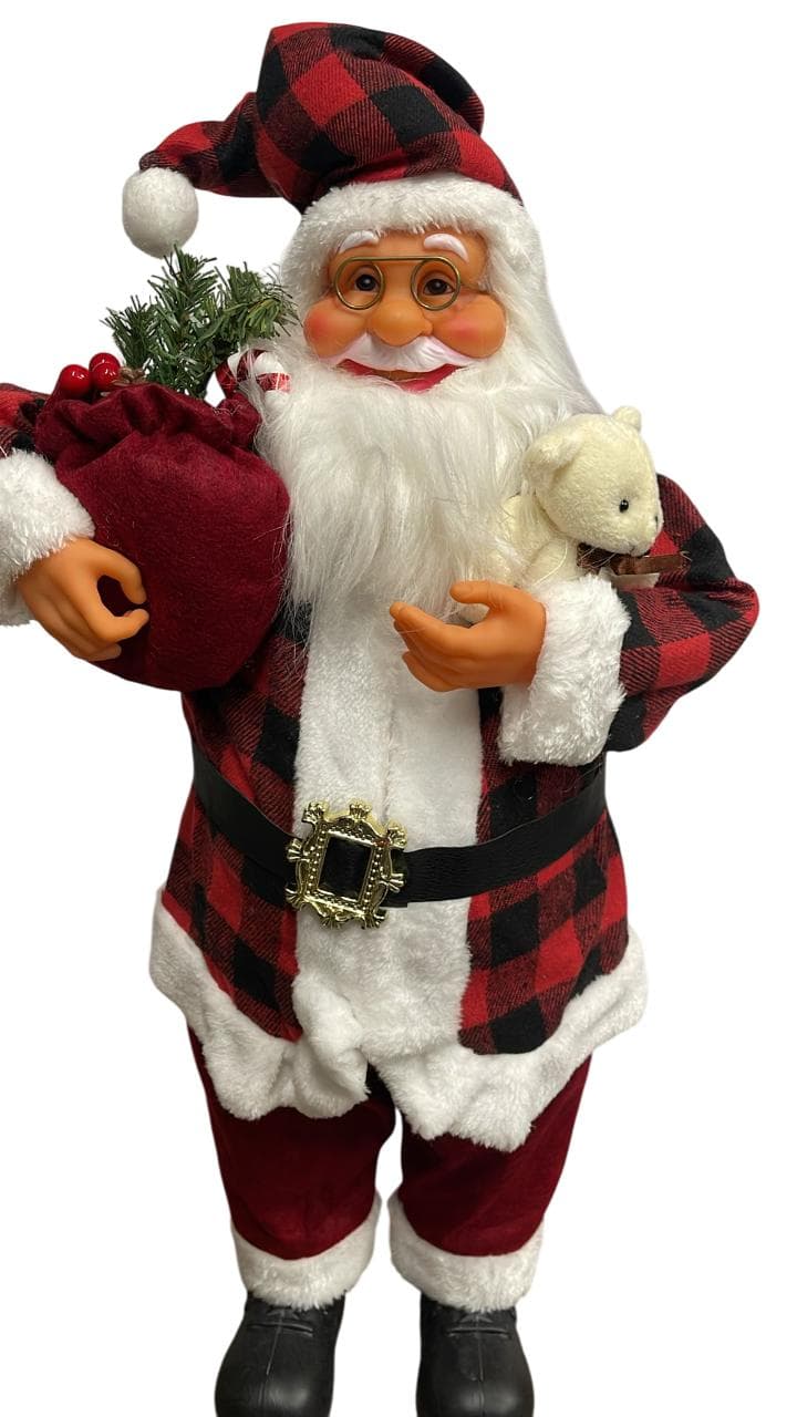 Christmas Standing Santa 60cm