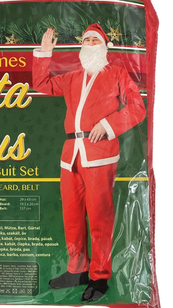 Christmas Santa Suit