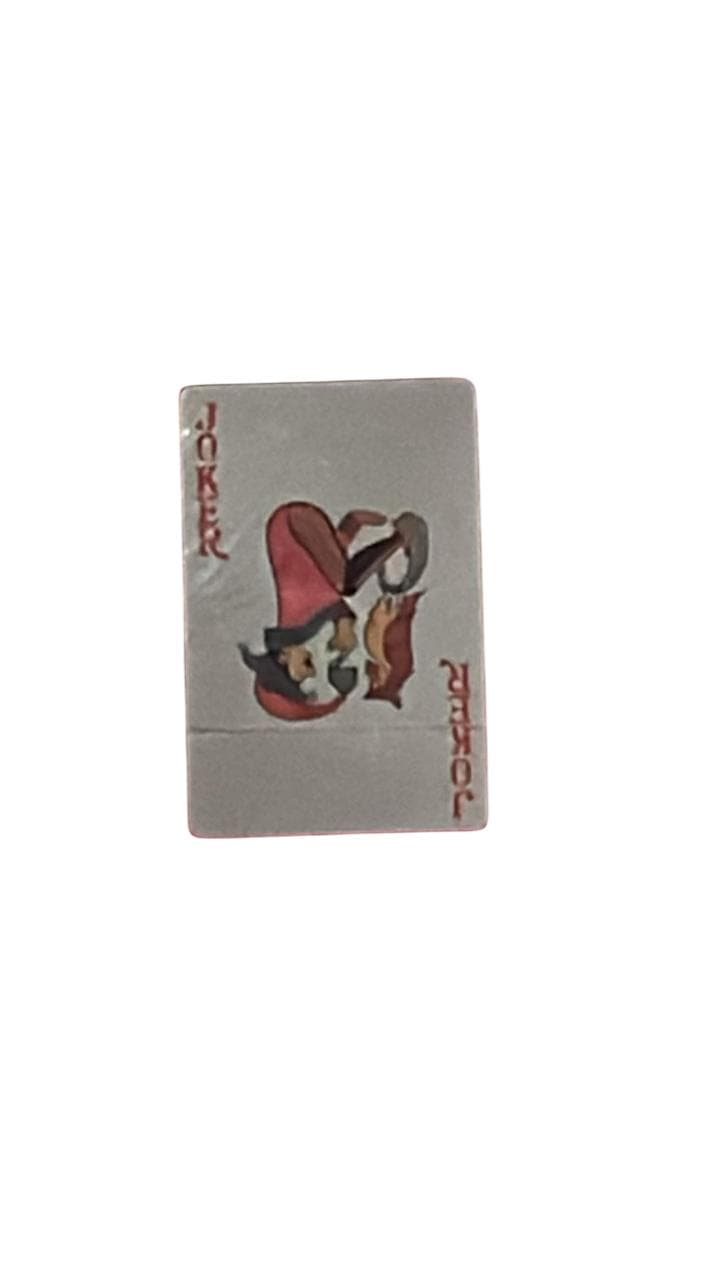 Playing Cards Silver Foil