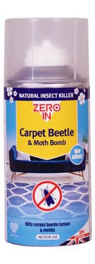 STV Carpet Beetle & Moth Killer Bomb -150ml One- Shot Aerosol