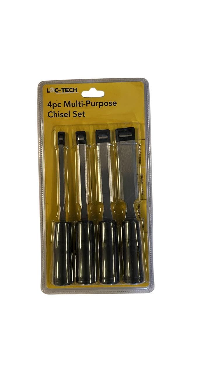 Loc-tech 4pc Multi-Purpose Chisel Set