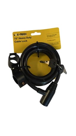Loc-tech 72" Heavy Duty Cable Lock 2