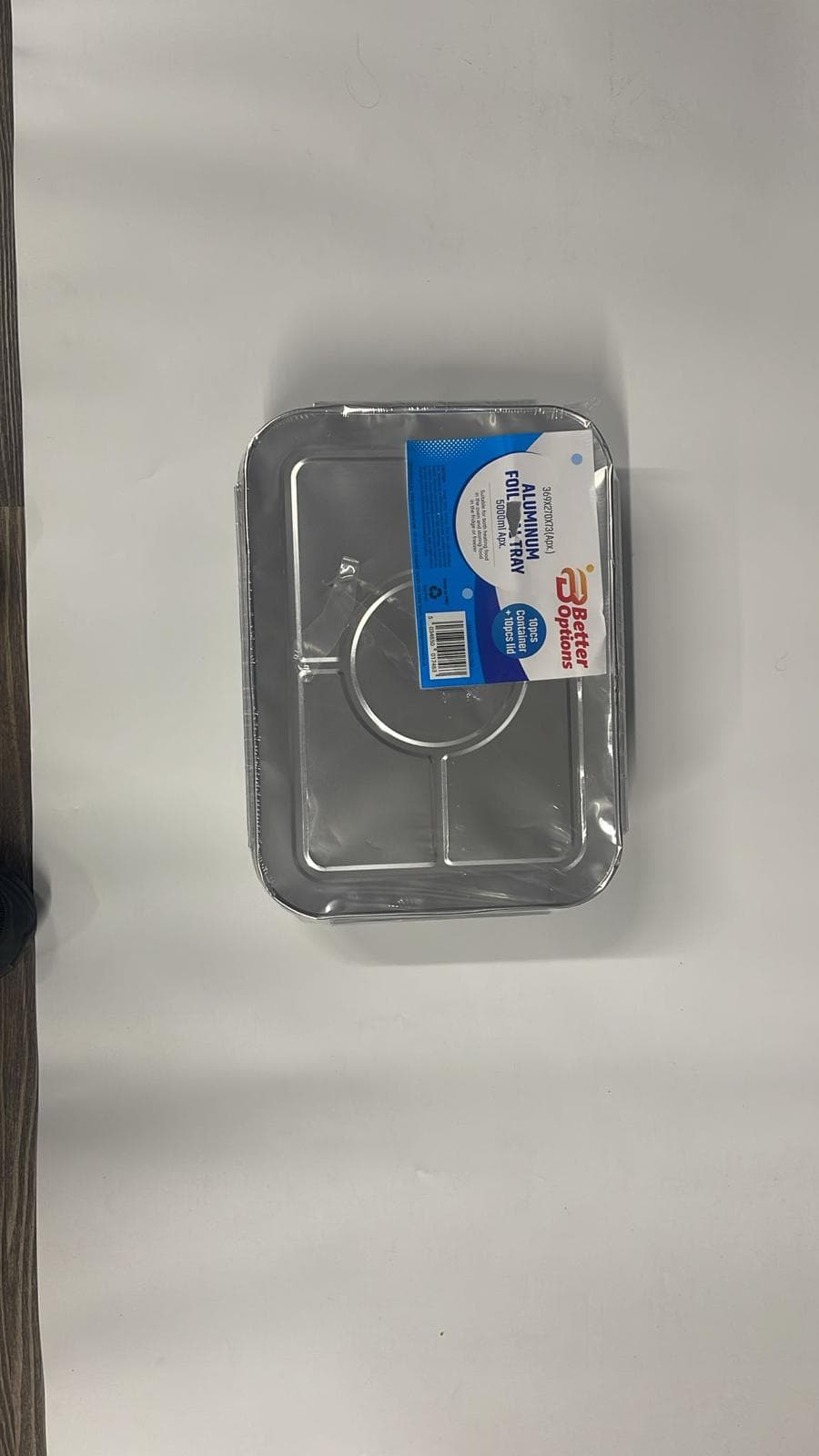 AluminiumFoil Container ( 10 pcs wth Foil Lids) 369x270x73mm(apx.) 5000ml