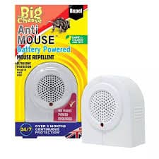 STV The Big Cheese Mouse Out Battery Powered Mouse Repellen