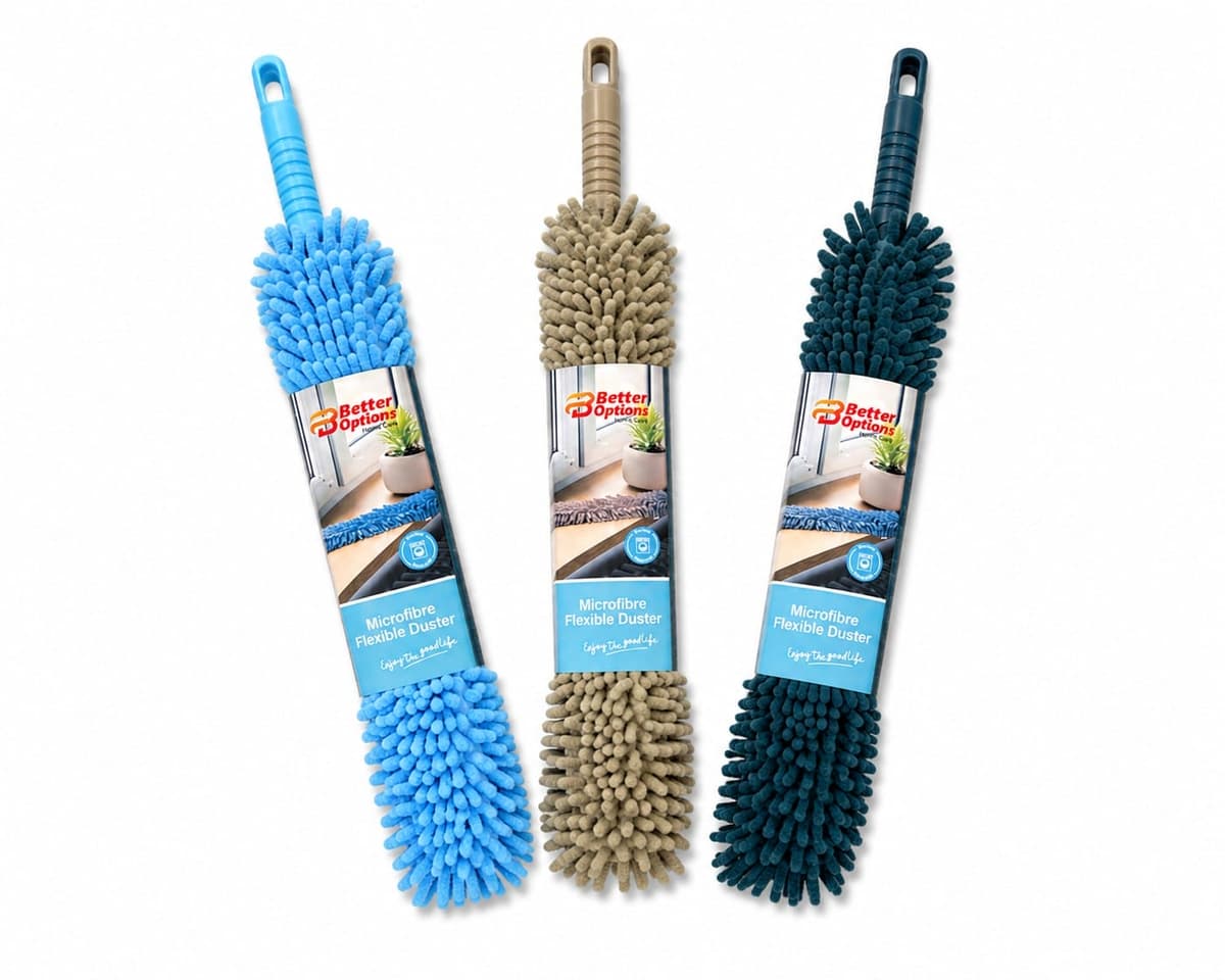Better Options MICROFIBRE FLEXIBLE DUSTER KHAKI