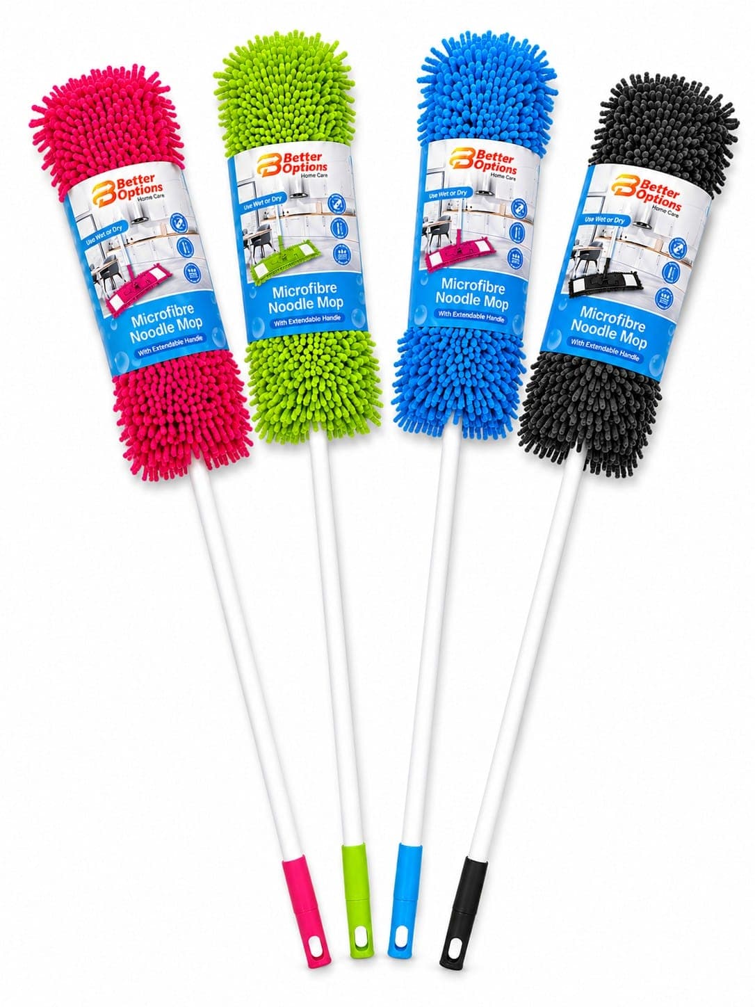 Better Options MICROFIBRE NOOLE MOP-PINK