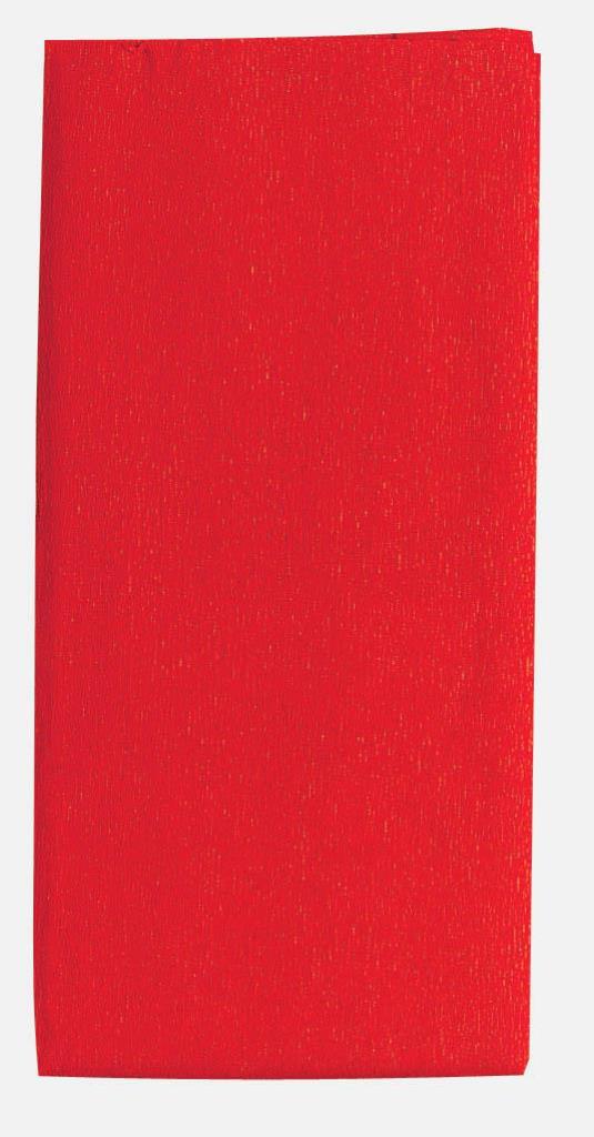 County  Red Crepe Paper - Short Fold image