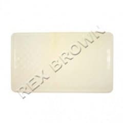 Croydex Basic Rub Mat Shower White