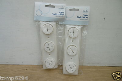 Croydex Triple Cloth Holder image