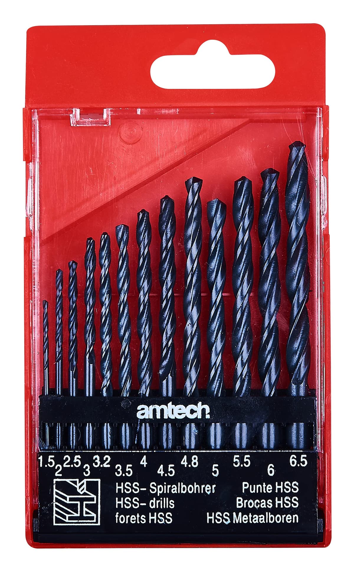 Am-Tech 13pc High Speed Drill Set - Small F1000