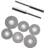 6pc Diamond Cutting Disc Set