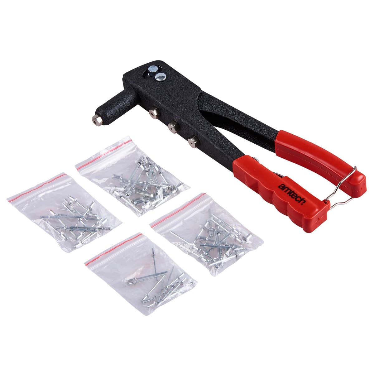 Am-Tech Rivet Gun With 60 Rivets B3400