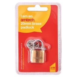 Am-Tech Br P/Lock 20mm T0800C 1