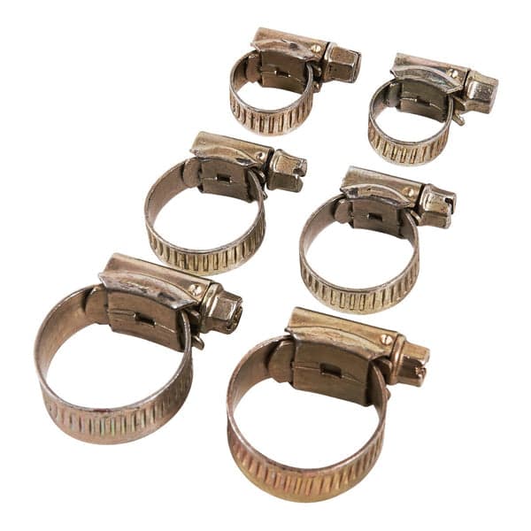 Am-Tech Hose Clip 6pc S4400