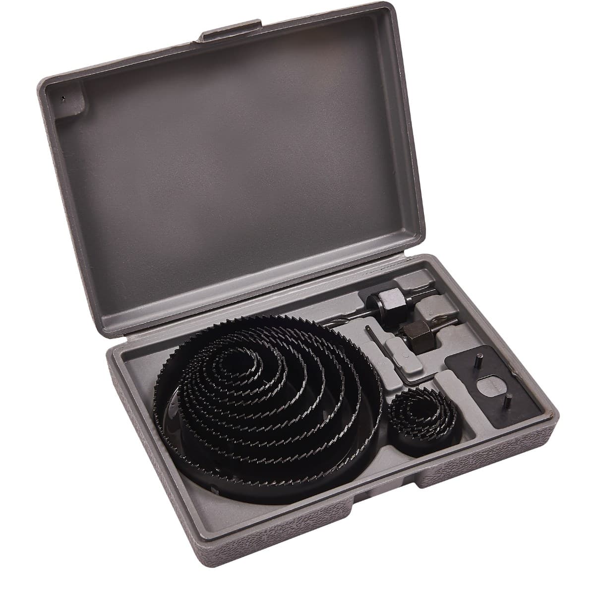 Am-Tech 16pc Hole Saw Kit In Blow Case M1570