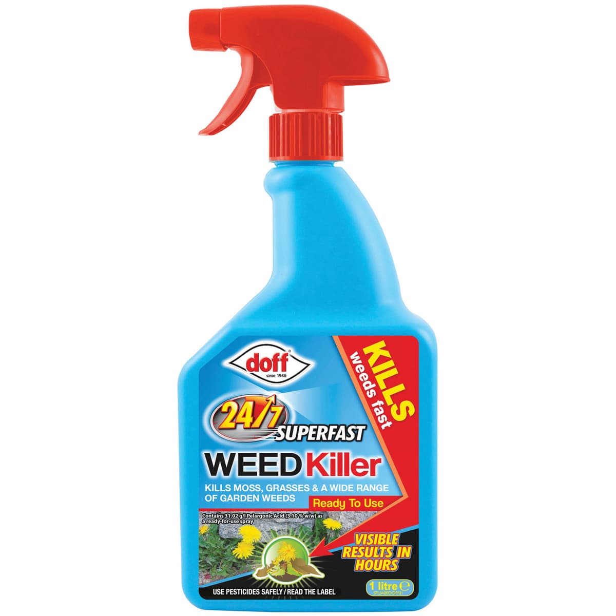 Doff Glyphosate Weedkiller RTU 1Ltr Spray
