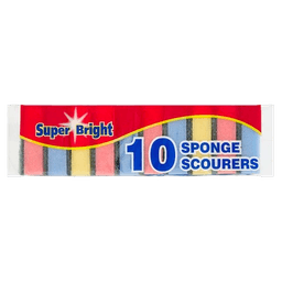 Superbright  Sponge Scourer 10pc 1