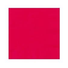 3PLY NAPKINS RED PK20 33CMS X 33CMS C