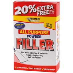 Everbuild  All Purpose Powder Filler With 20% Free 1.5kg 2