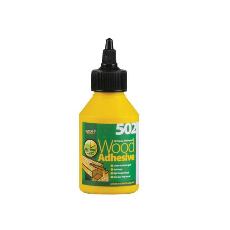 Everbuild  502 All Purpose Wood Adhesive Bottle 125ml