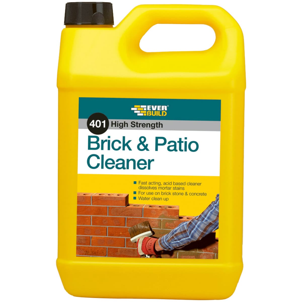 Everbuild  401 Brick & Patio Cleaner 5ltr