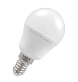 CROMPTON ROUND BULB 40W 45MM DIA OPAL SES-E14 240V 1