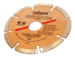 Rolson  115mm Dry Cut Segmented Diamond Tipped Blade 24394 1