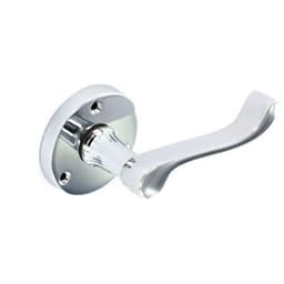 Securit 60mm Chrome Round Latch Handles (s2925) 1