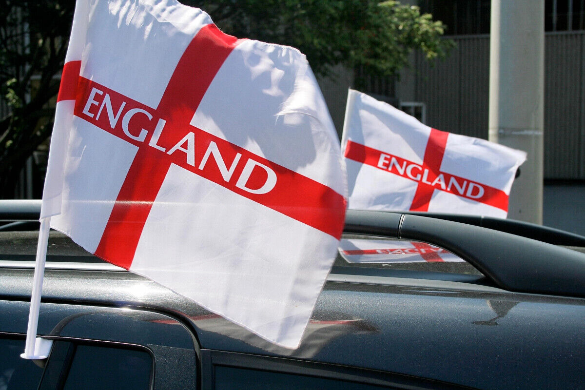 England  Car Flag image
