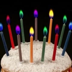 Candles Party Angel Flames