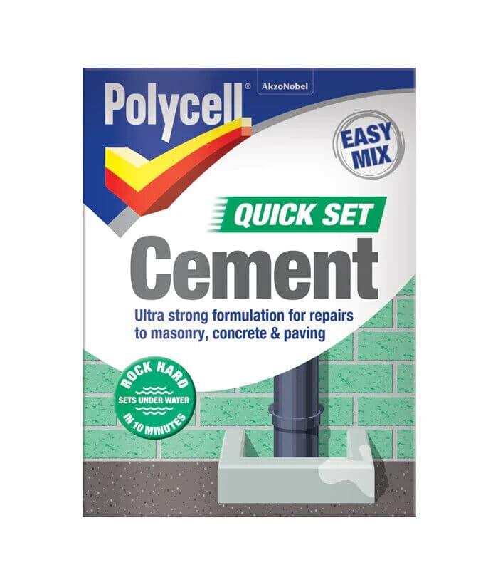 Polycell Quick Set Cement PolyFilla 2kg
