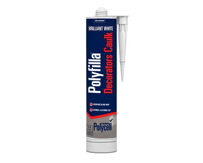 Polyfiller Trade Dec Caulk White 290ml (Standard)