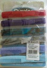 Duralon Afro Comb Coloured Card of 12 (4567) image