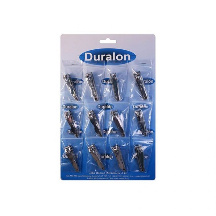 Duralon Finger Nail Clippers Card of 12 (2103) image