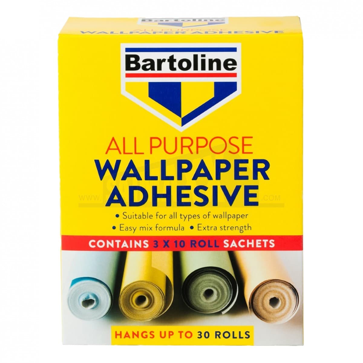 Bartoline  50% Extra Value  All Purpose Wallpaper Adhesive 30 Rolls
