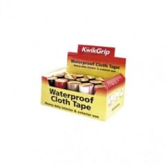 Ultratape Waterproof Cloth Tape 50mm x 4.5m Black